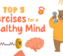 BlogTop 5 Exercises for a Healthy Mind blog poster 90x80